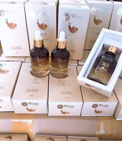 SERRUM  SNAIL & GOLD AMPOULE 50ml,